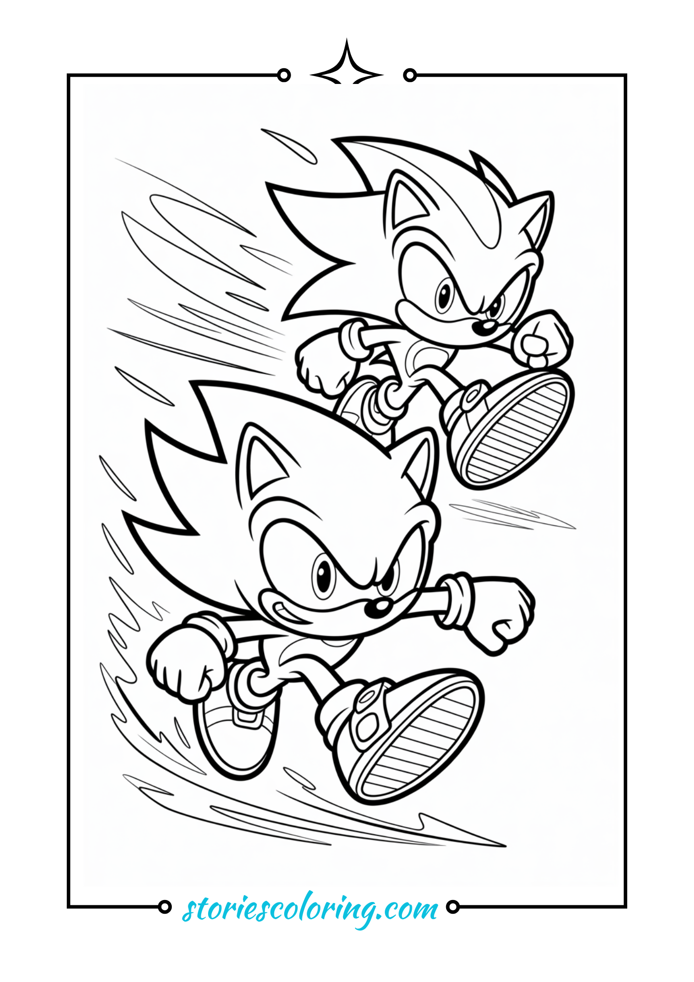Printable Sonic the Hedgehog Fun