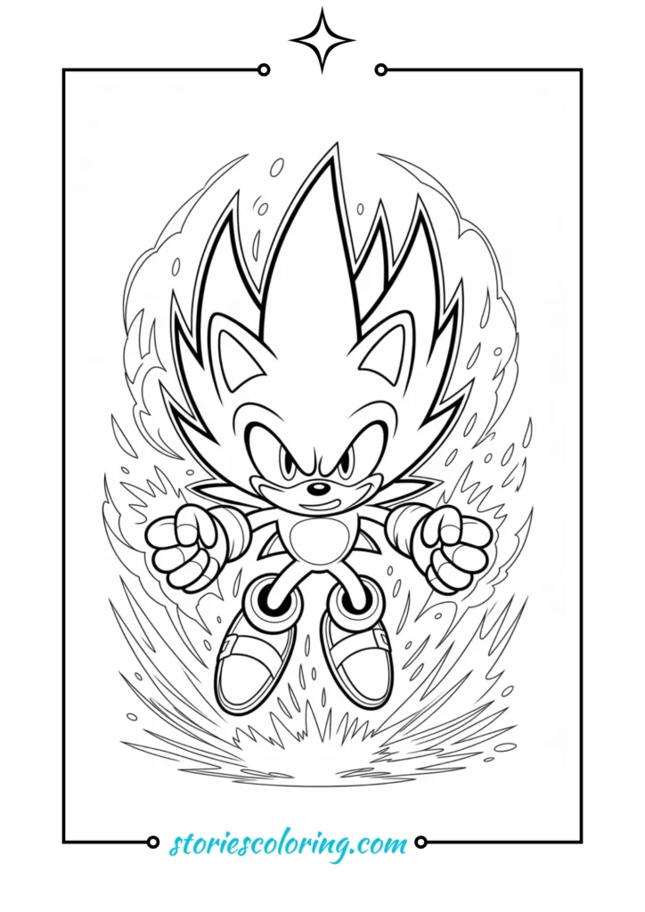 Super Sonic transformation golden 