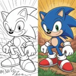 The Ultimate Sonic the Hedgehog Coloring Pages Gallery